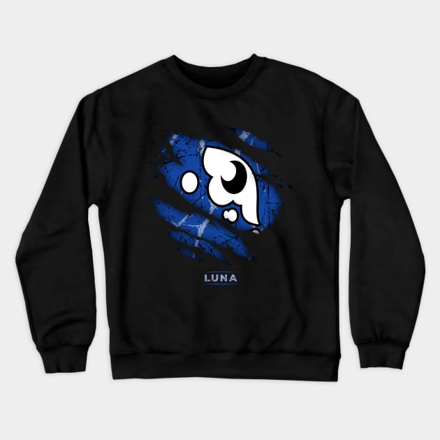 LUNA - RIPPED Crewneck Sweatshirt by Absoluttees